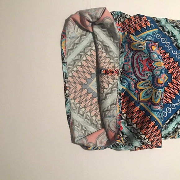 London Style Collection Dress Sz 4 Multi Color - Picture 10 of 14